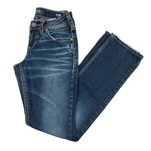 Silver Jeans Women's Boot Cut Jeans - Dark Blue